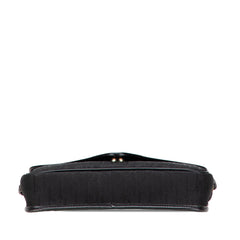 Oblique Canvas Flap Crossbody