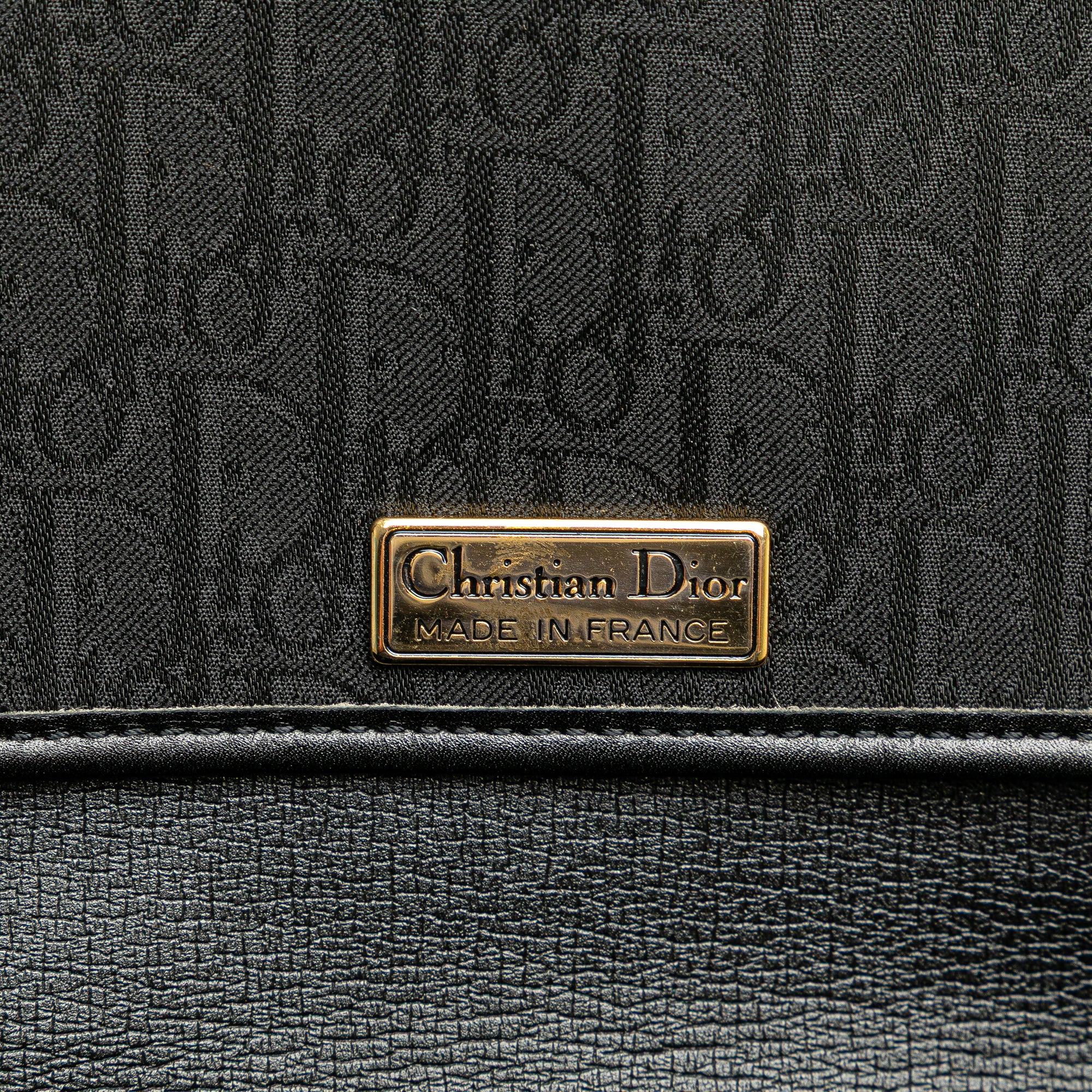 Oblique Canvas Flap Crossbody