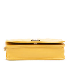 Quilted Lambskin Boy Wallet On Chain