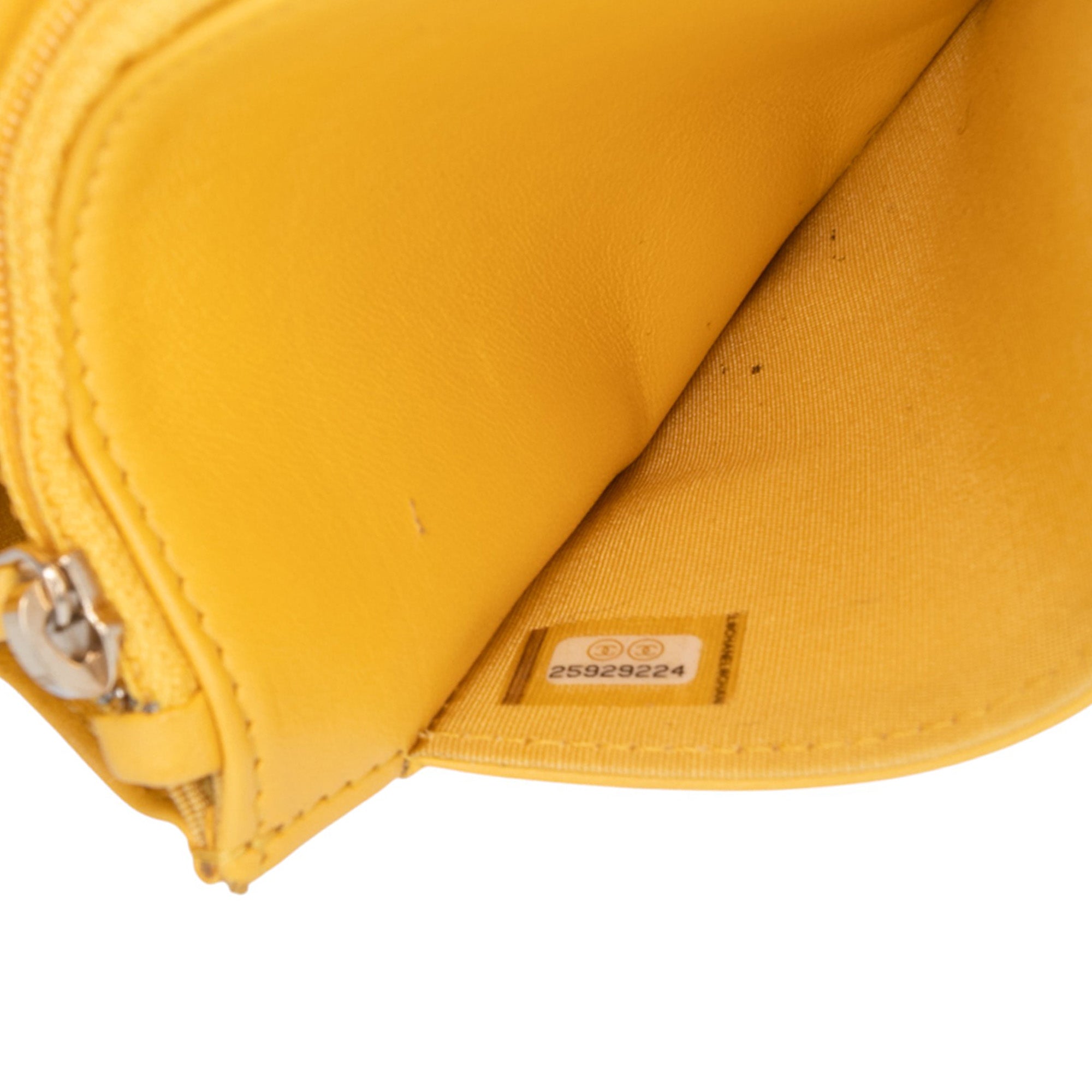 Quilted Lambskin Boy Wallet On Chain