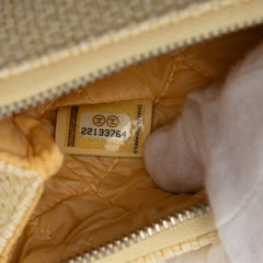 Raffia Deauville Pouch