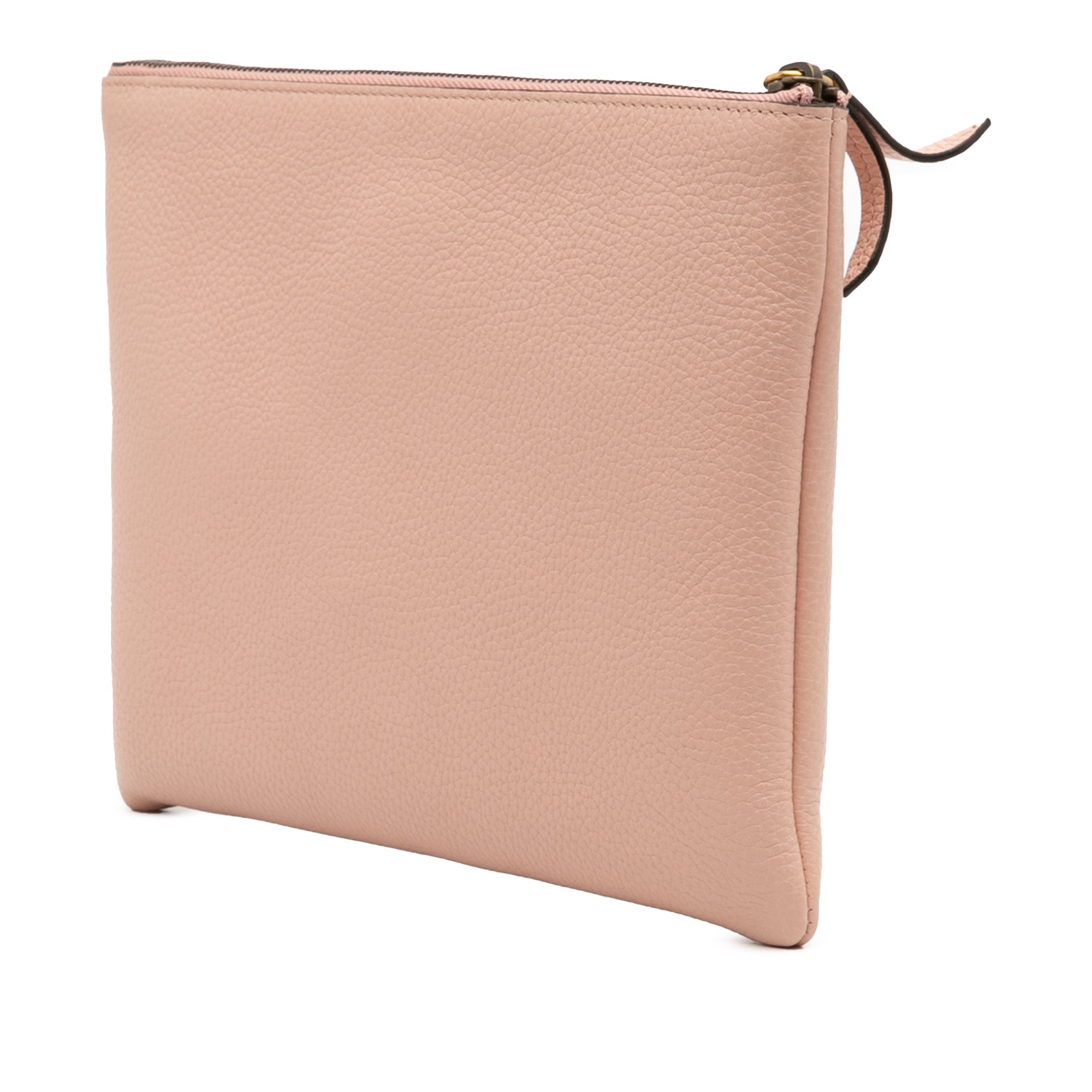 Leather Blind For Love Clutch