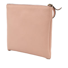Leather Blind For Love Clutch
