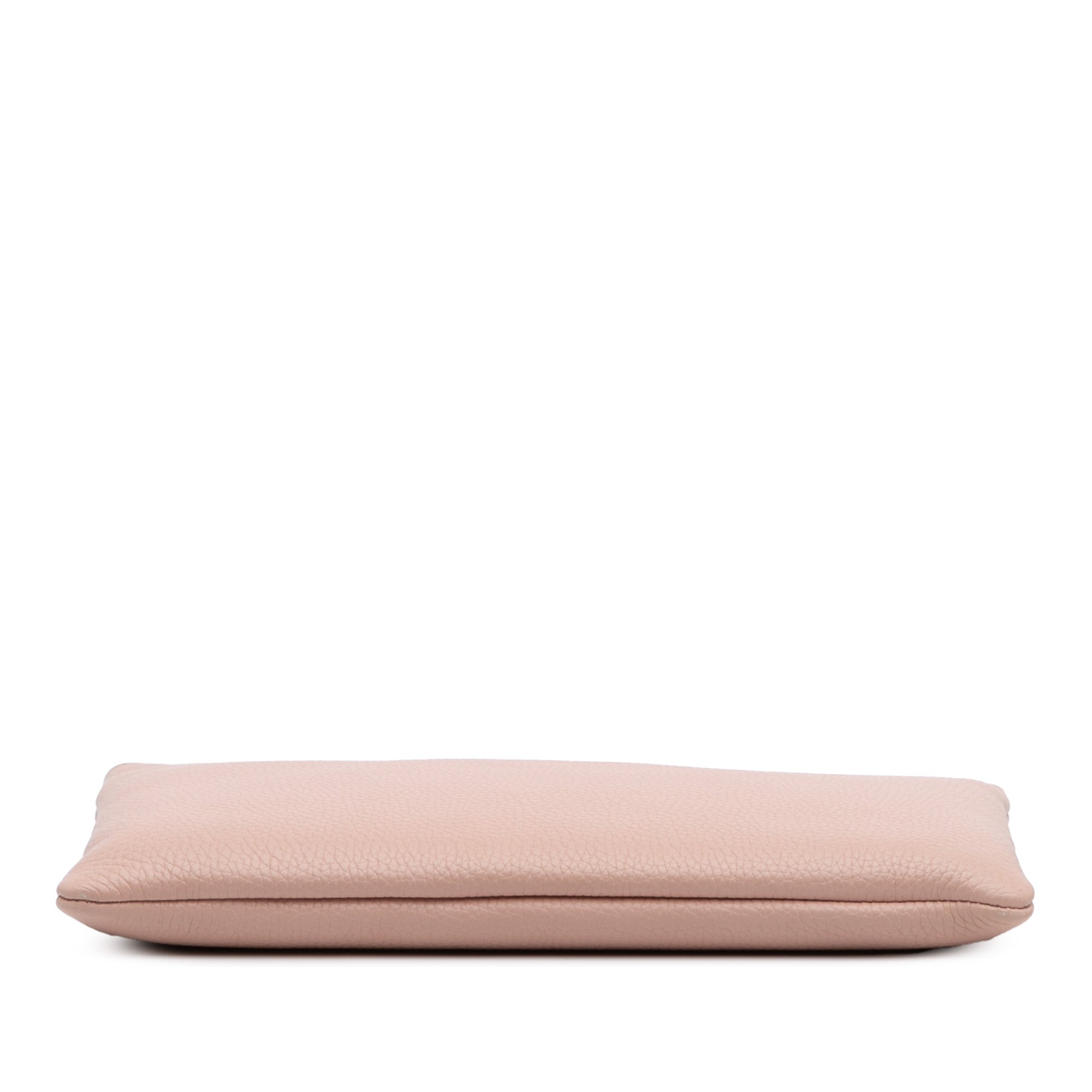 Leather Blind For Love Clutch