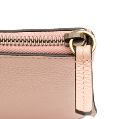 Leather Blind For Love Clutch