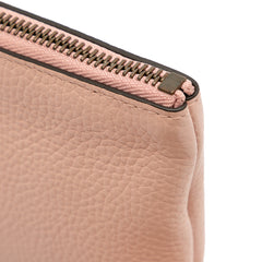 Leather Blind For Love Clutch