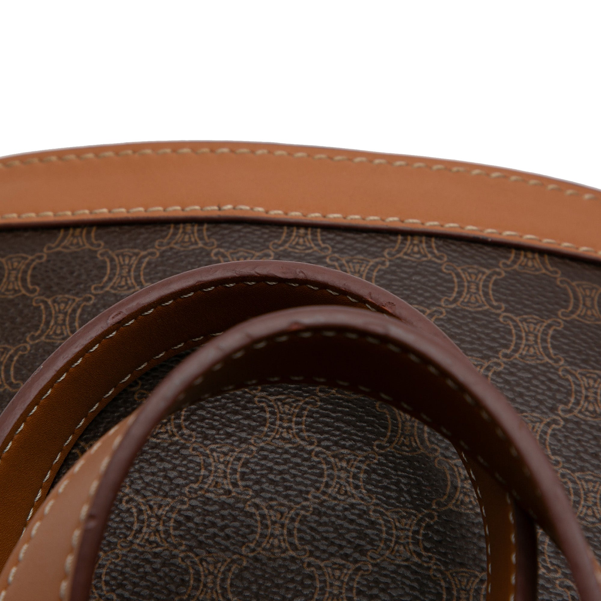 Macadam Coated Canvas Shoulder Bag