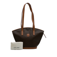 Macadam Coated Canvas Shoulder Bag