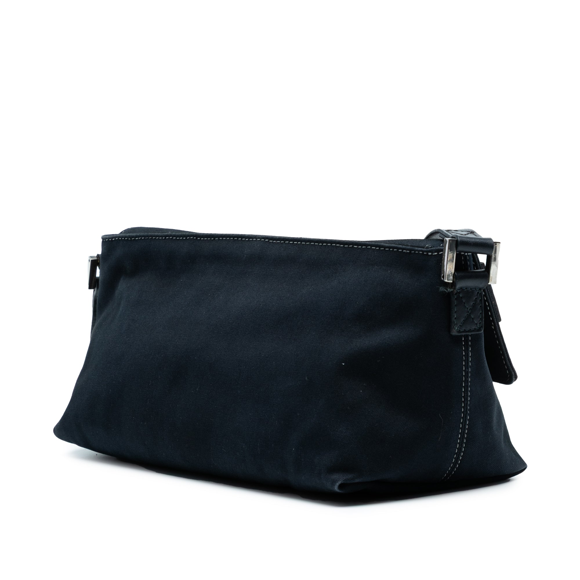 Canvas Baguette Shoulder Bag