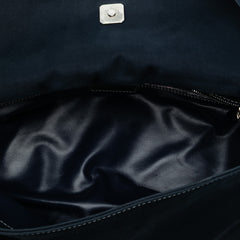 Canvas Baguette Shoulder Bag