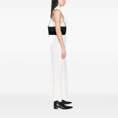 Canvas Baguette Shoulder Bag