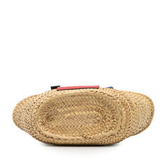 Small Raffia Basket Tote