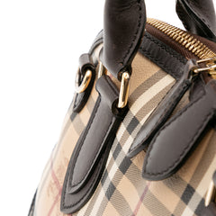 Small Haymarket Check Coated Canvas Orchard Bowling Bag
