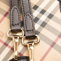 Small Haymarket Check Coated Canvas Orchard Bowling Bag