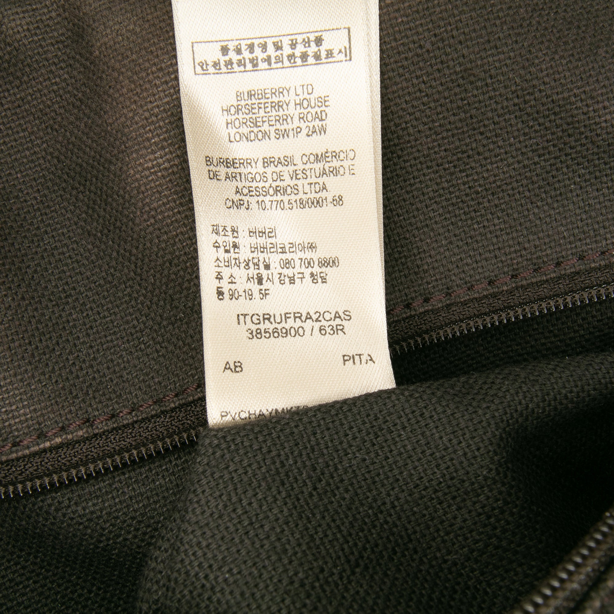 Small Haymarket Check Coated Canvas Orchard Bowling Bag