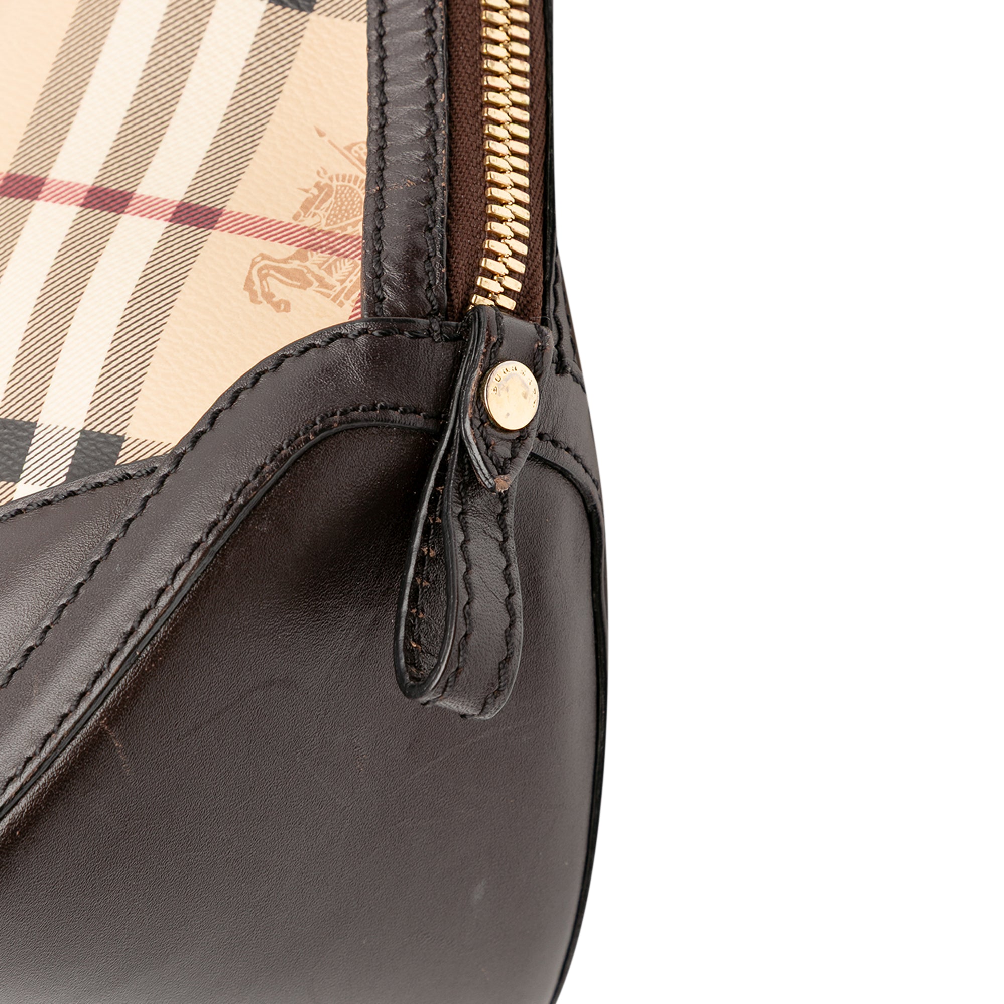 Small Haymarket Check Coated Canvas Orchard Bowling Bag