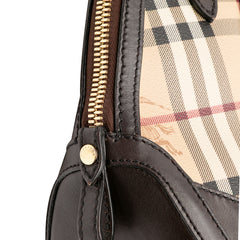 Small Haymarket Check Coated Canvas Orchard Bowling Bag