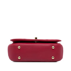 Mini Quilted Lambskin Carry Chic Flap