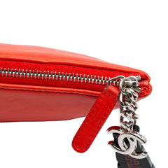 Medium Printed Lambskin Cuba La Habana O Case Clutch