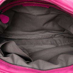 Nappa Intrecciato Front Pocket Messenger Bag