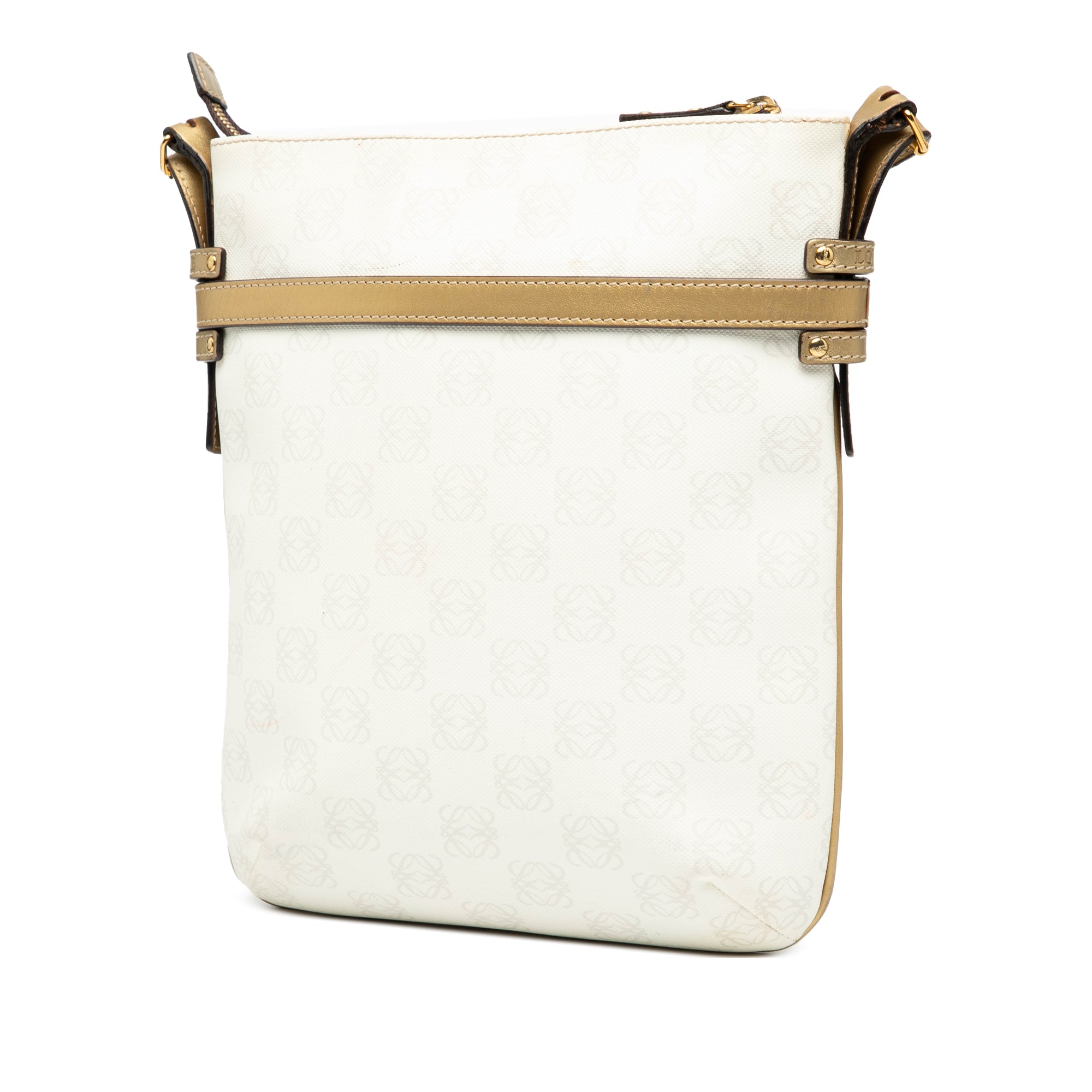 Anagram Coated Canvas Crossbody