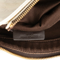 Anagram Coated Canvas Crossbody