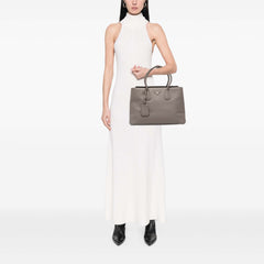 Saffiano Cuir Turnlock Twin Satchel