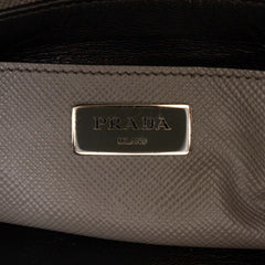 Saffiano Cuir Turnlock Twin Satchel