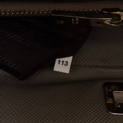 Saffiano Cuir Turnlock Twin Satchel