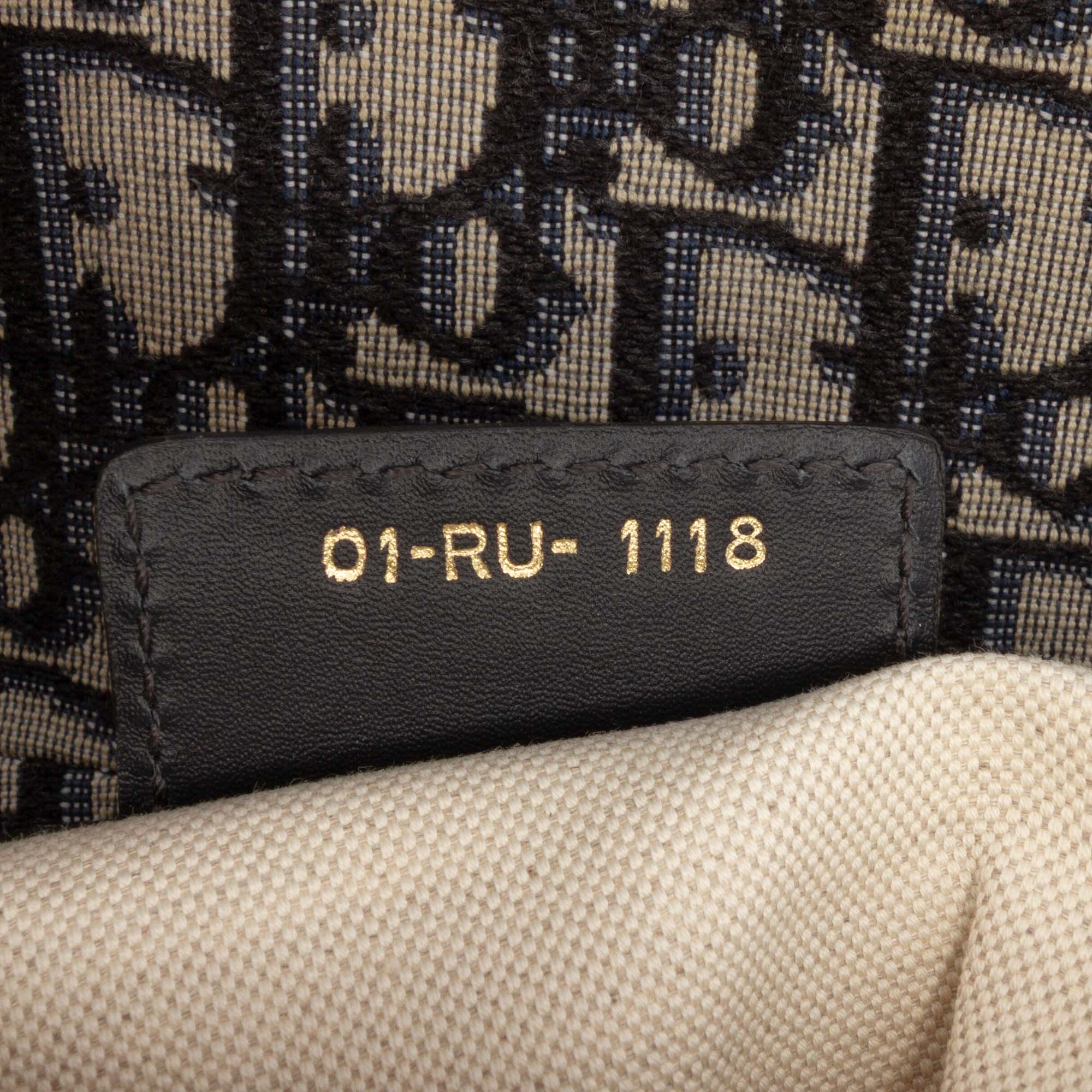 Oblique Canvas Saddle Bag