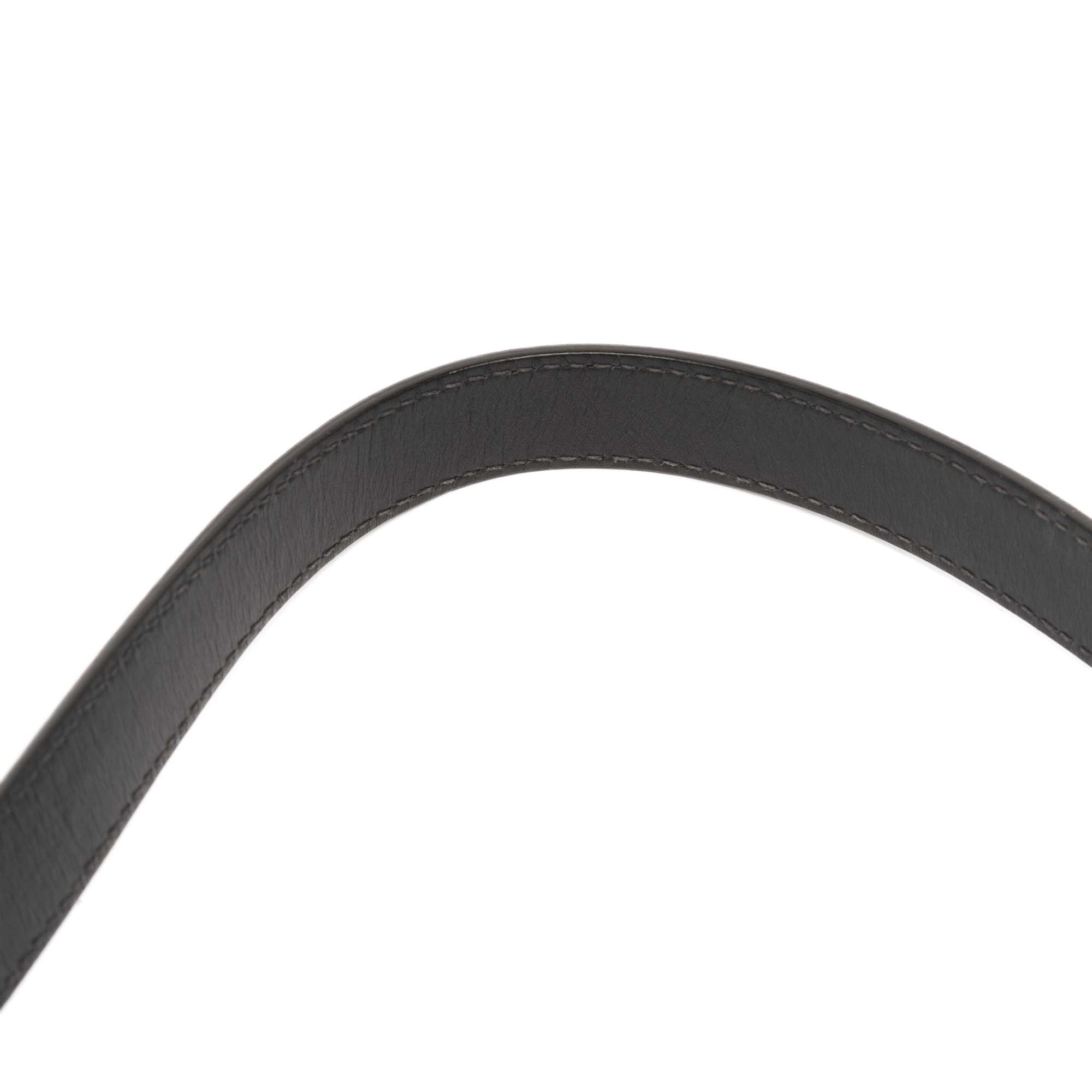 Oblique Canvas Saddle Bag
