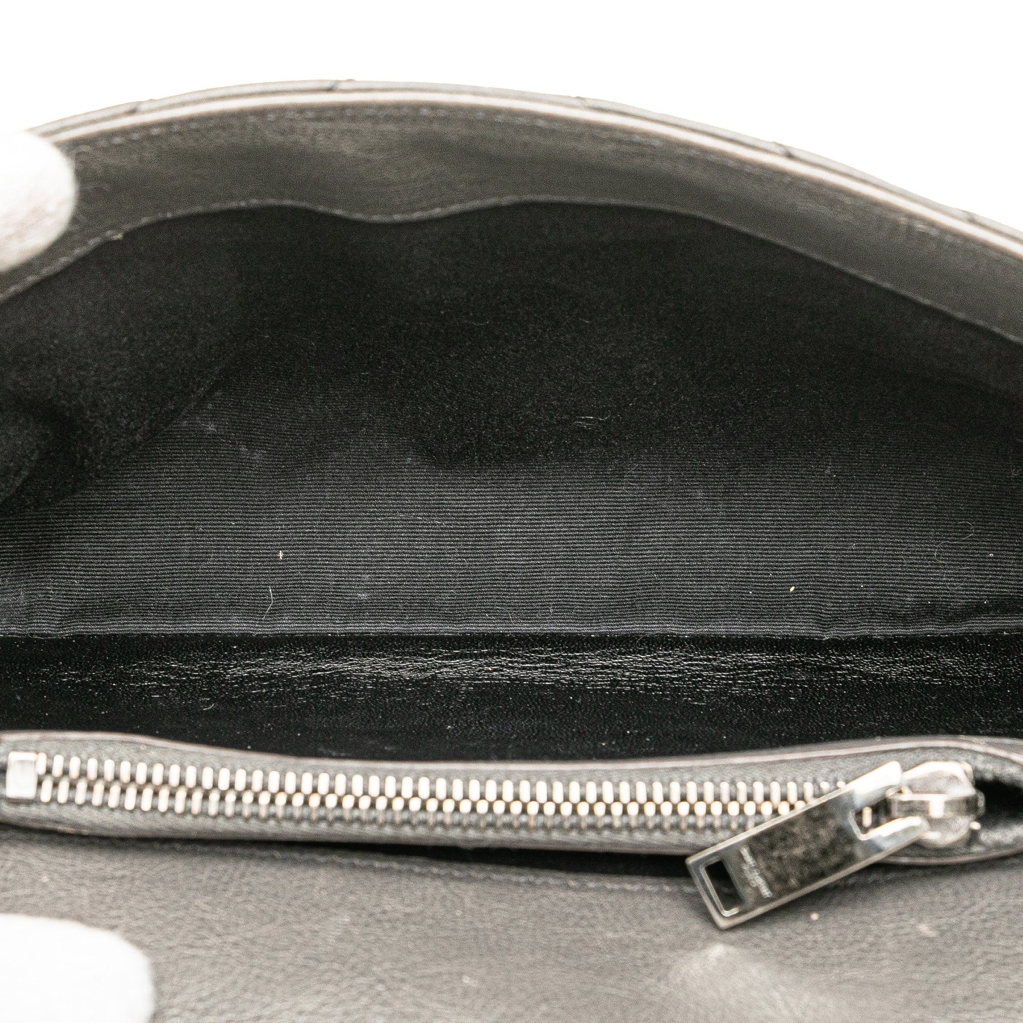Medium Monogram Chevron Sheepskin College Satchel