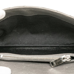 Medium Monogram Chevron Sheepskin College Satchel