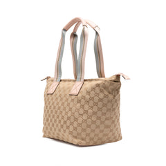 GG Canvas Web Tote
