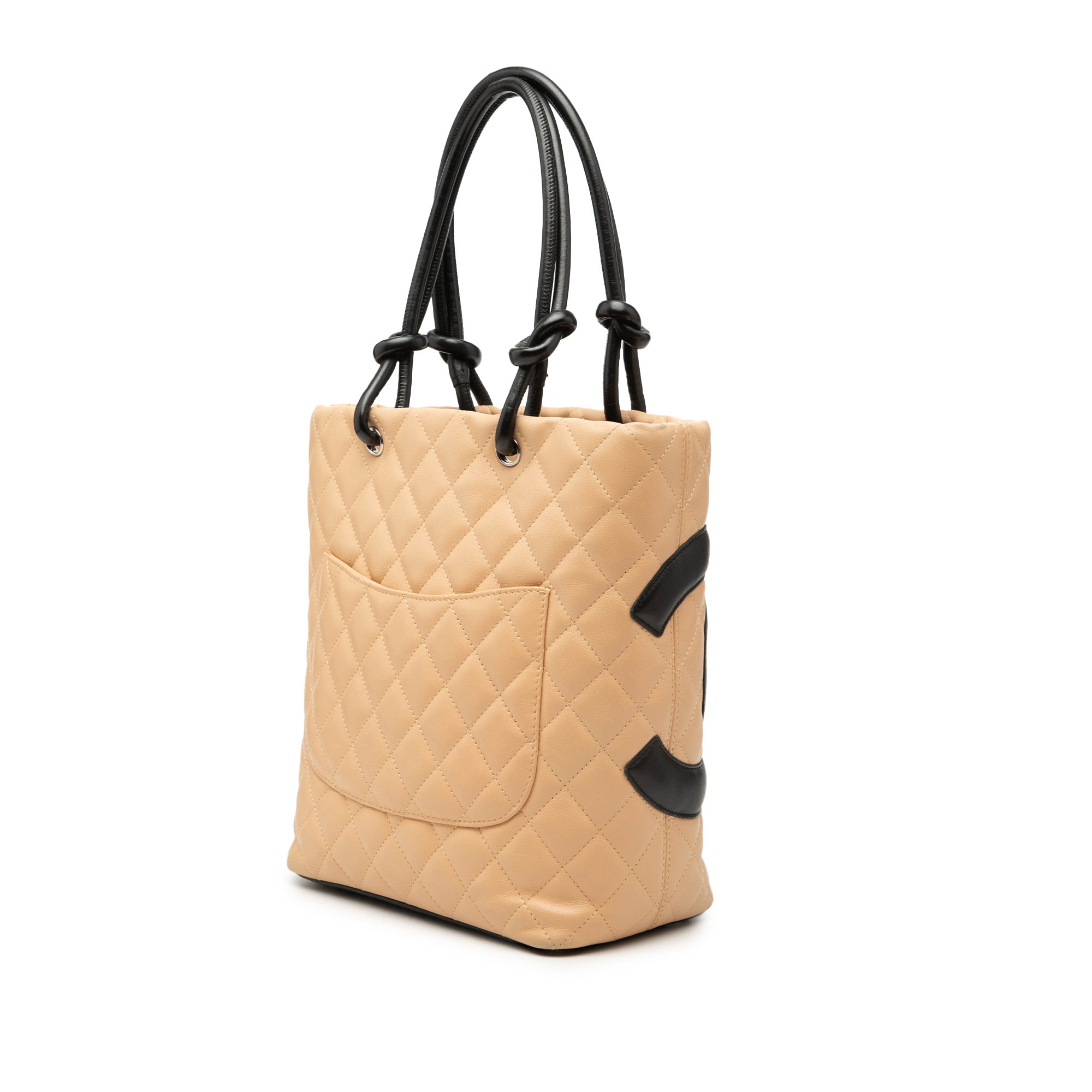 Medium Lambskin Cambon Ligne Tote