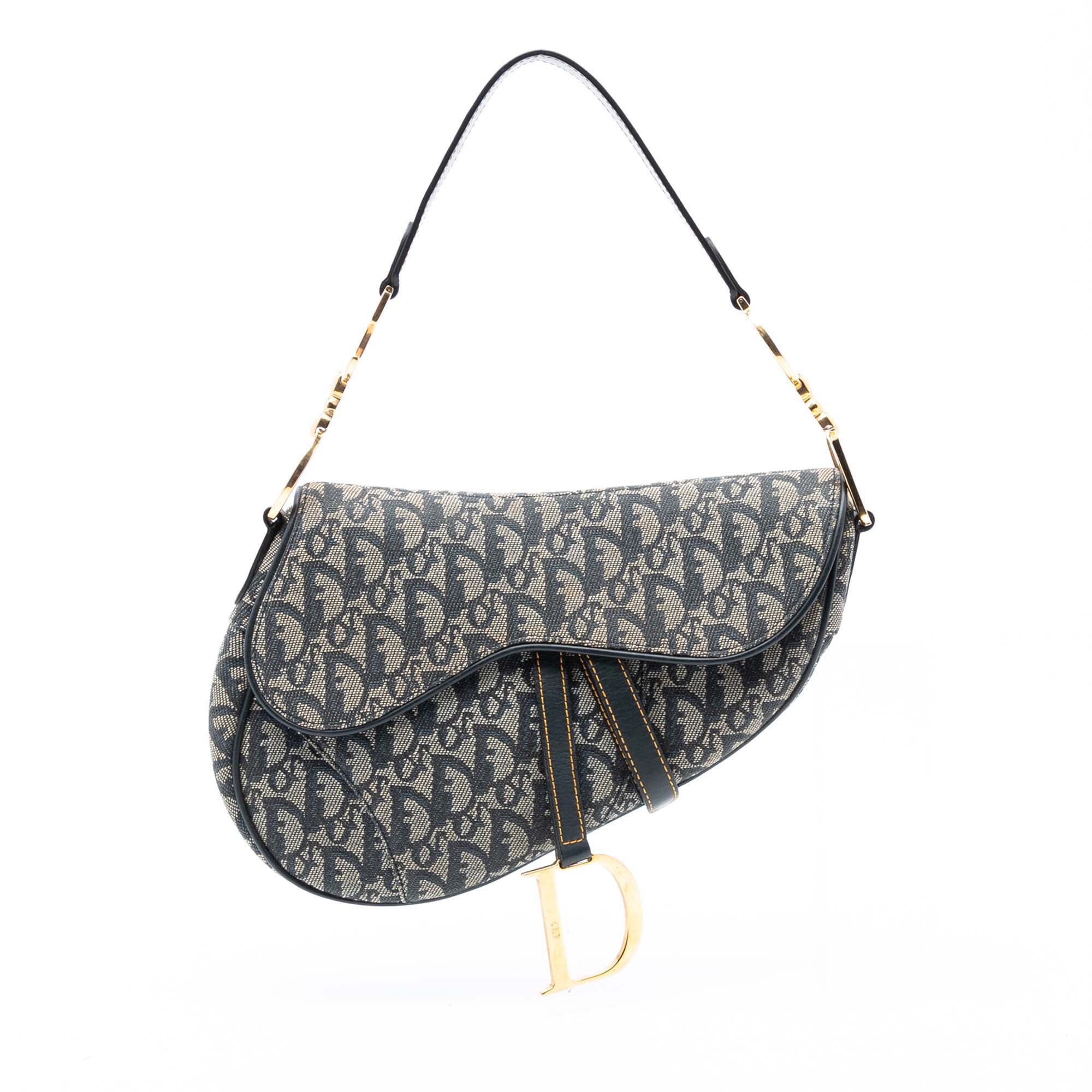 Diorissimo Canvas Saddle Bag