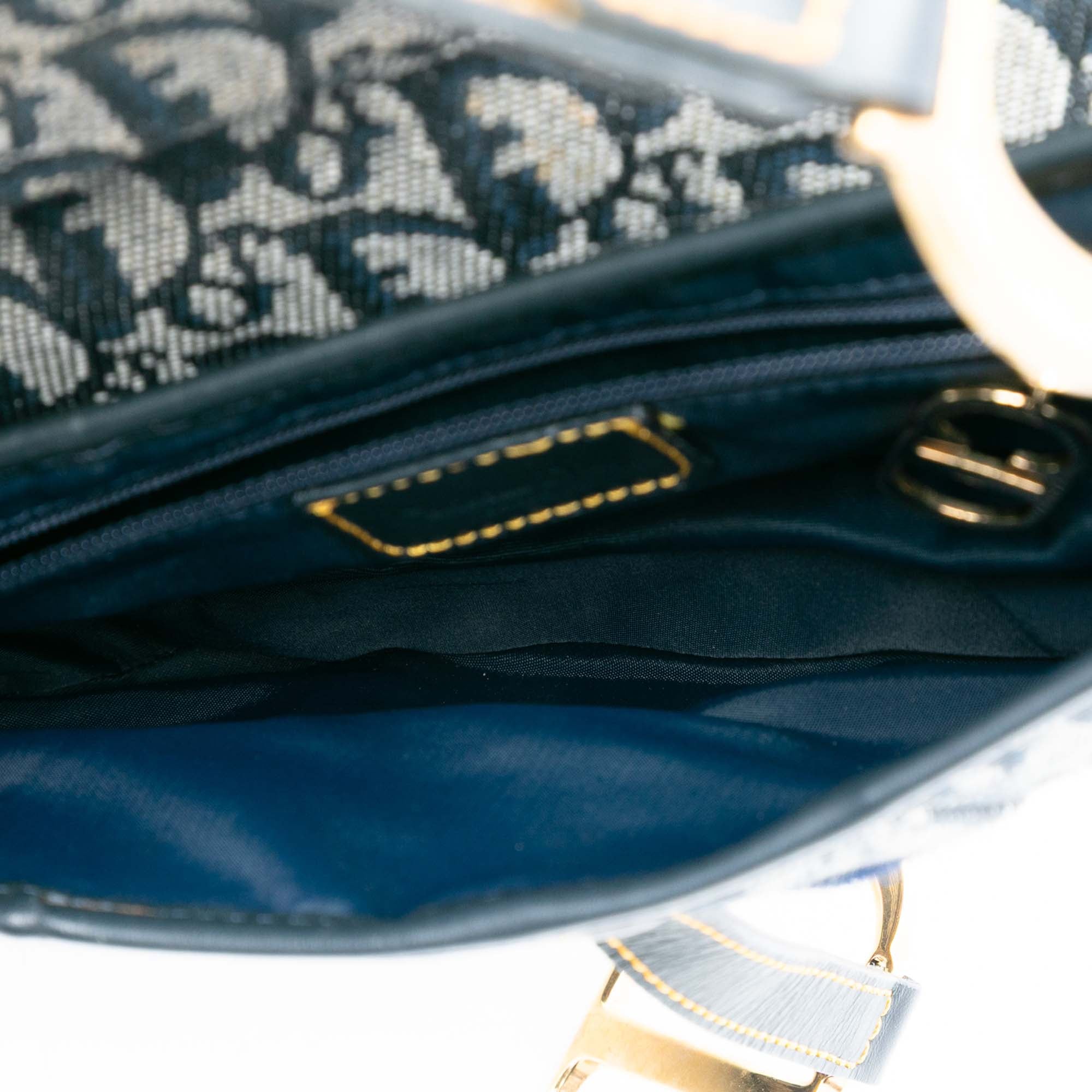 Diorissimo Canvas Saddle Bag