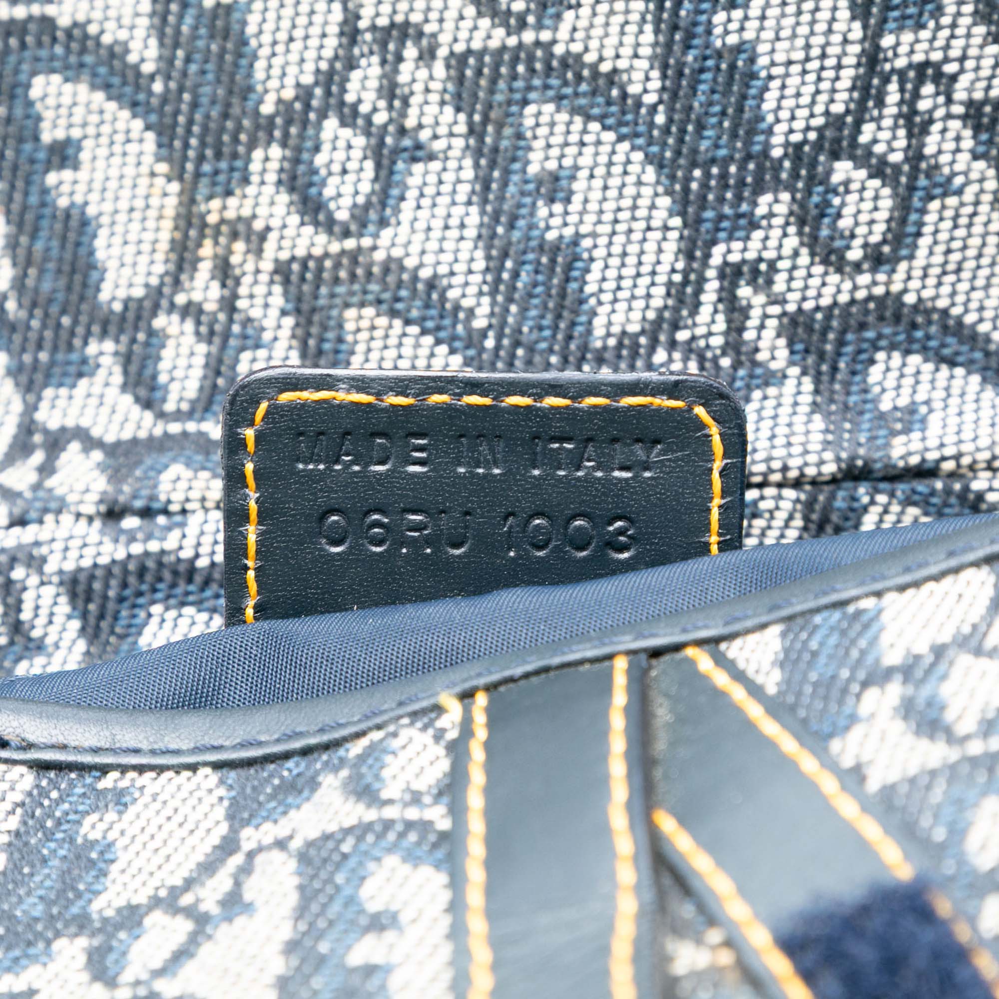 Diorissimo Canvas Saddle Bag