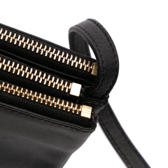 Large Lambskin Trio Crossbody