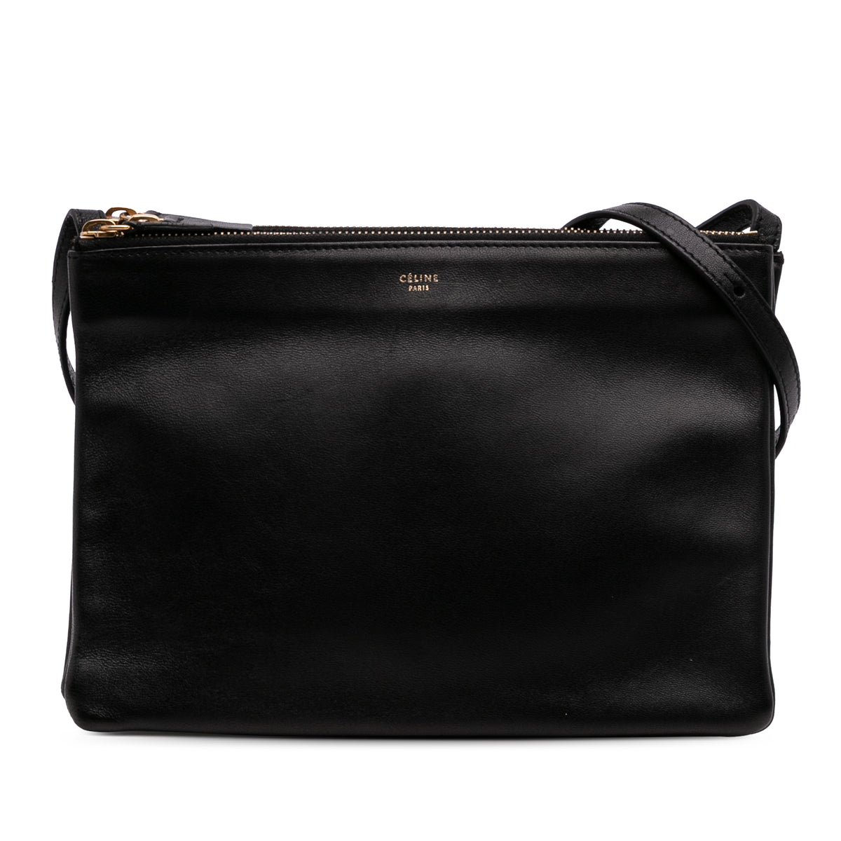 Large Lambskin Trio Crossbody