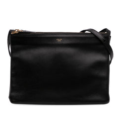 Large Lambskin Trio Crossbody