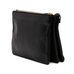 Large Lambskin Trio Crossbody