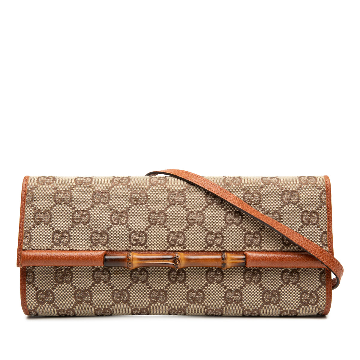 GG Canvas Bamboo Bar Crossbody