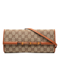 GG Canvas Bamboo Bar Crossbody