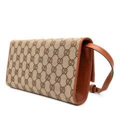 GG Canvas Bamboo Bar Crossbody