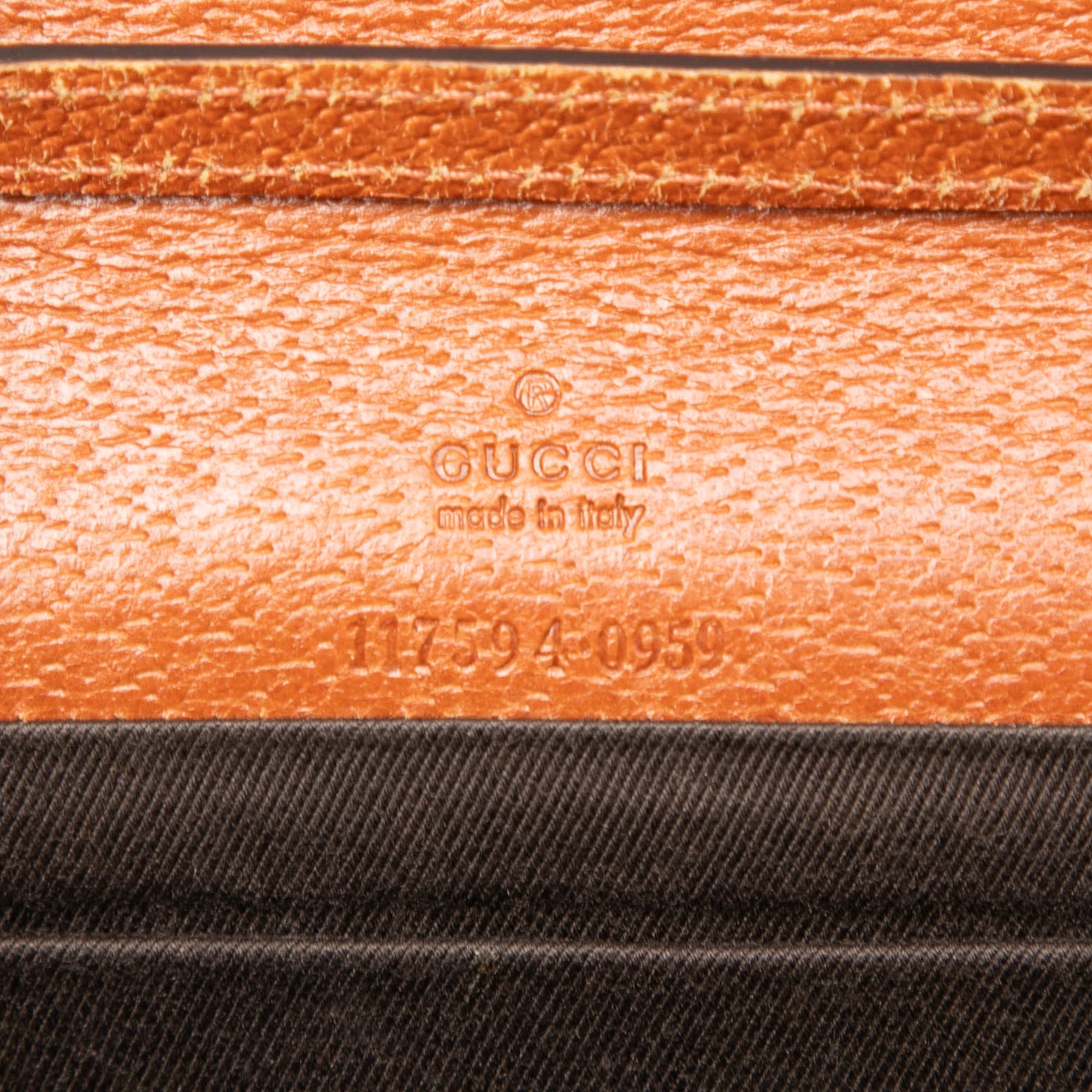 GG Canvas Bamboo Bar Crossbody