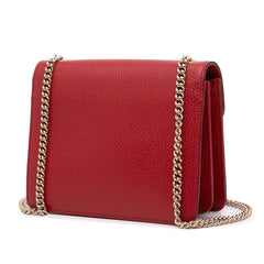 Small Dollar Calfskin Interlocking G Crossbody