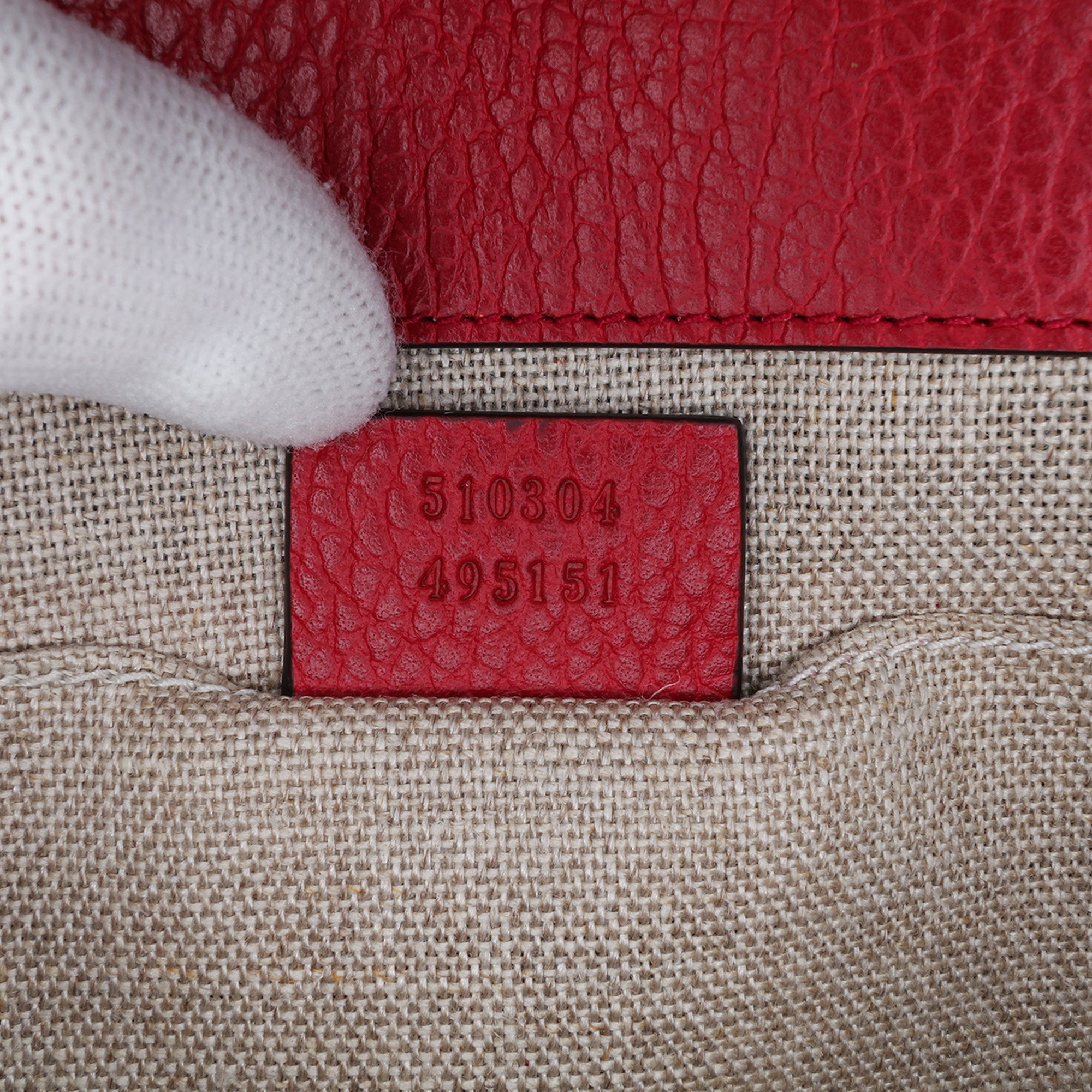 Small Dollar Calfskin Interlocking G Crossbody
