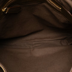 Stitched Leather Bridle Wilton Tote