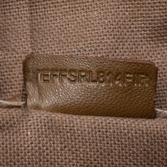 Stitched Leather Bridle Wilton Tote